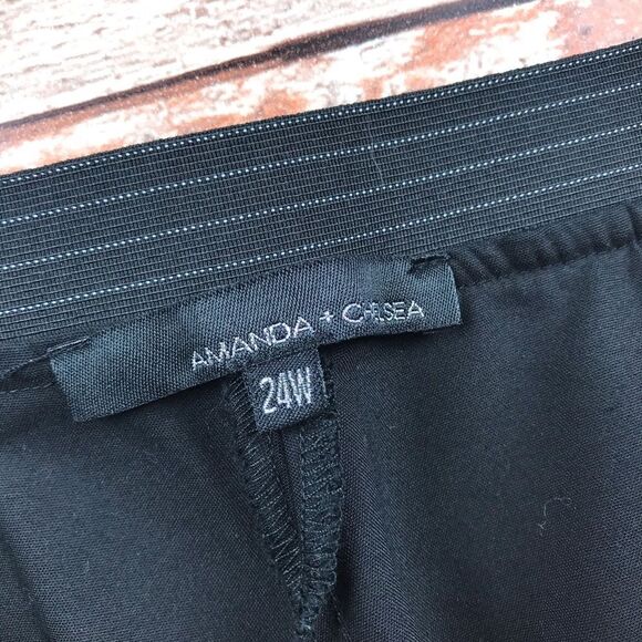 Amanda‎ Chelsea black cropped dress pants - Picture 4 of 6
